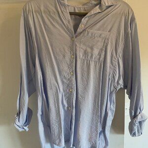 LOFT Lightweight boyfriend shirt